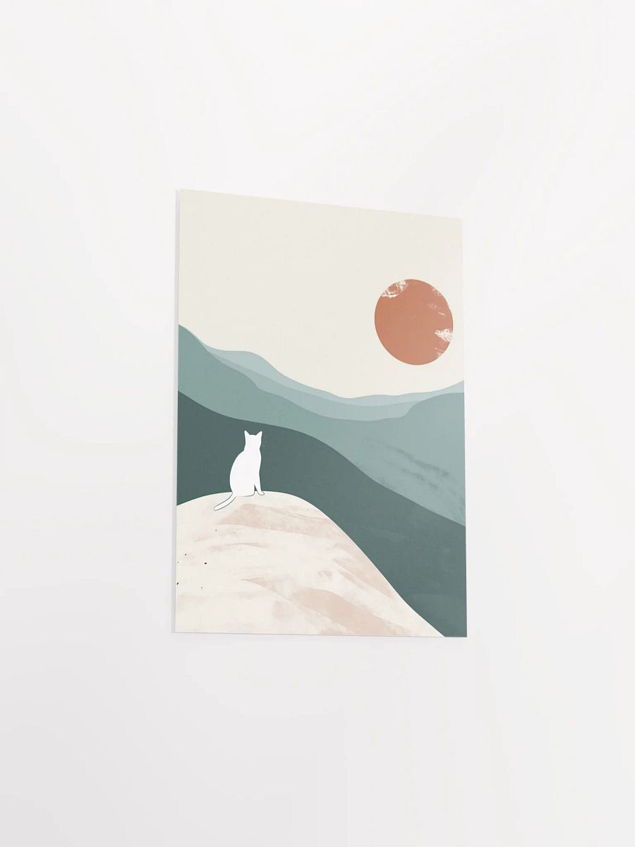 Serenity Cat Enhanced Poster product image (6)