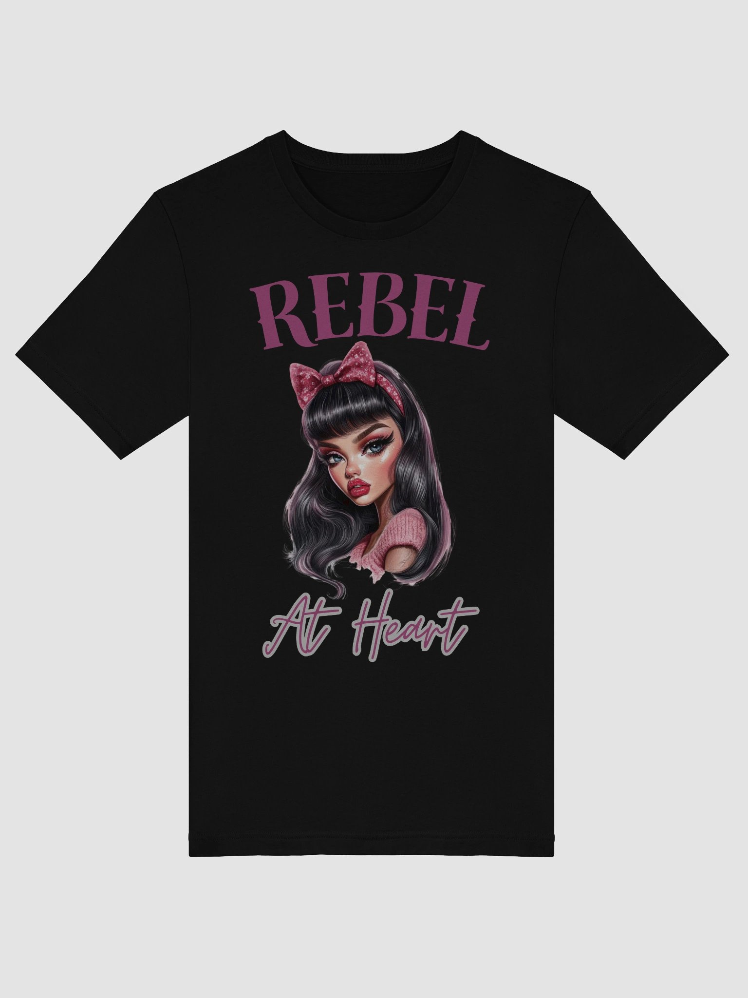 Rebel at Heart Illustrated T-Shirt product image (5)