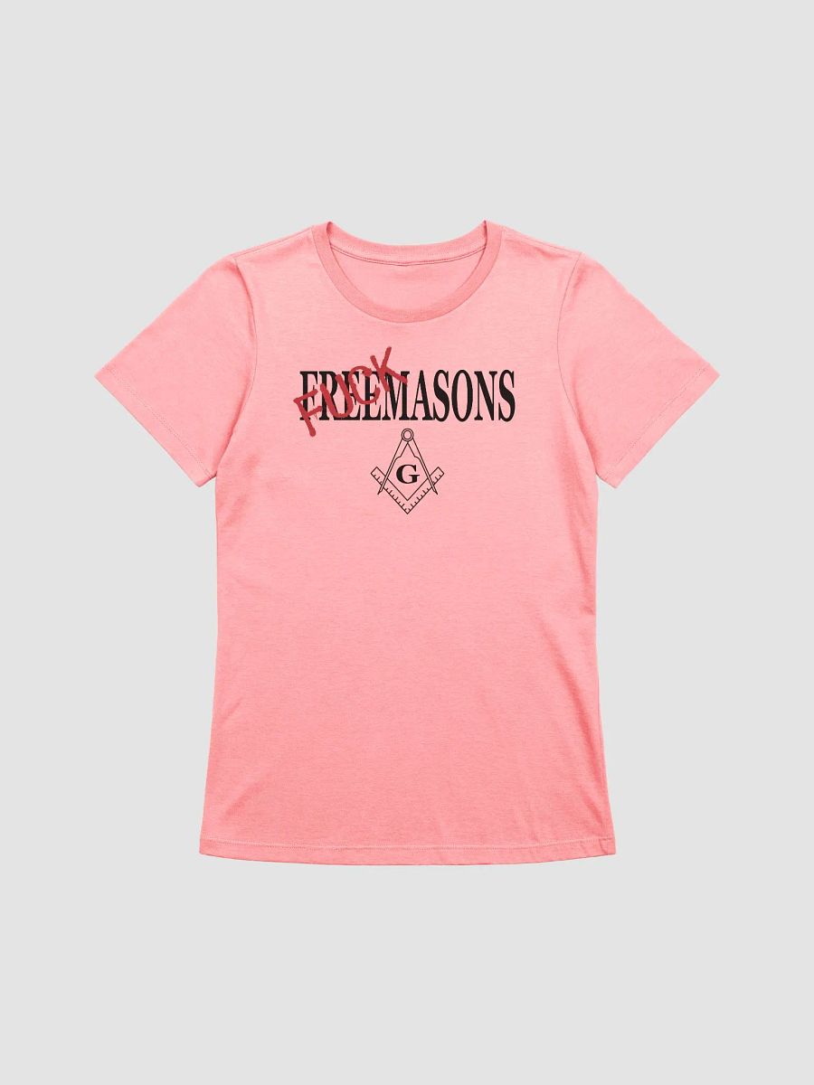 Fuck Masons - Bella+Canvas Women's Supersoft Relaxed-fit T-Shirt product image (37)