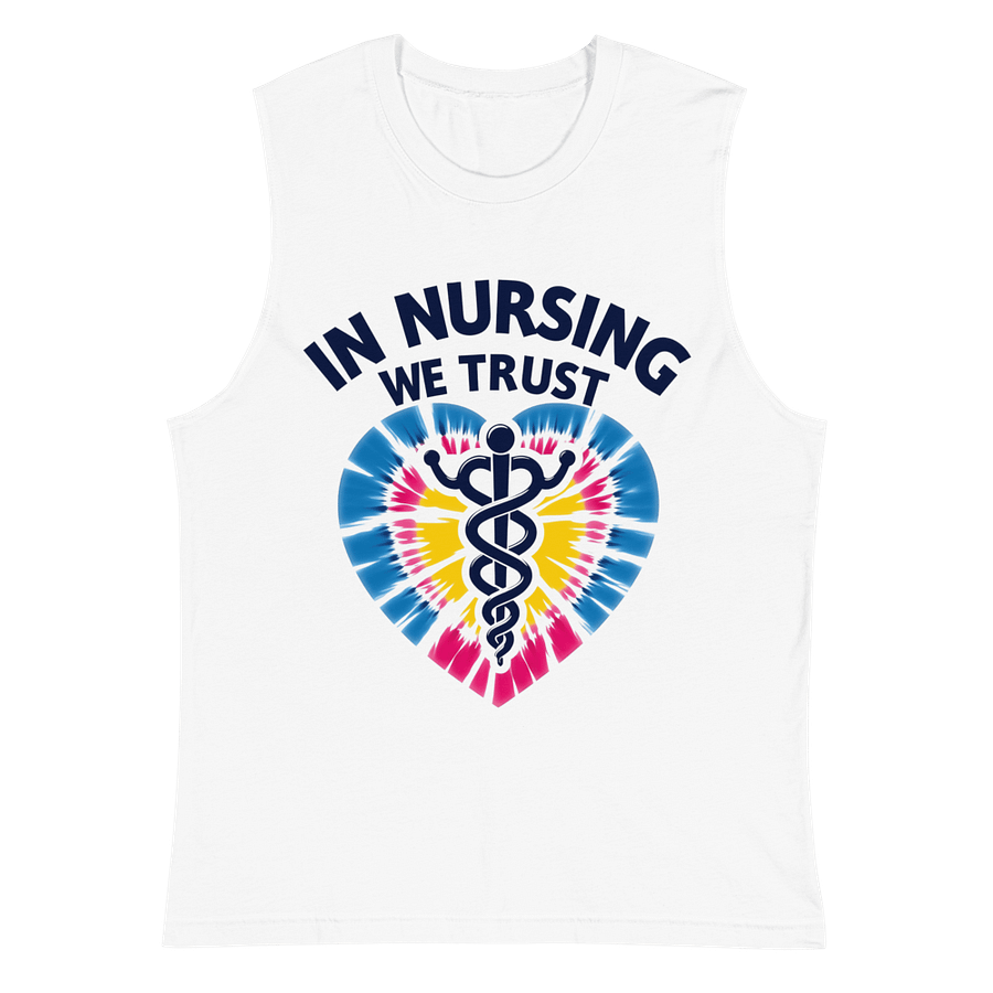Trust in Nursing Caduceus Muscle Tank product image (2)