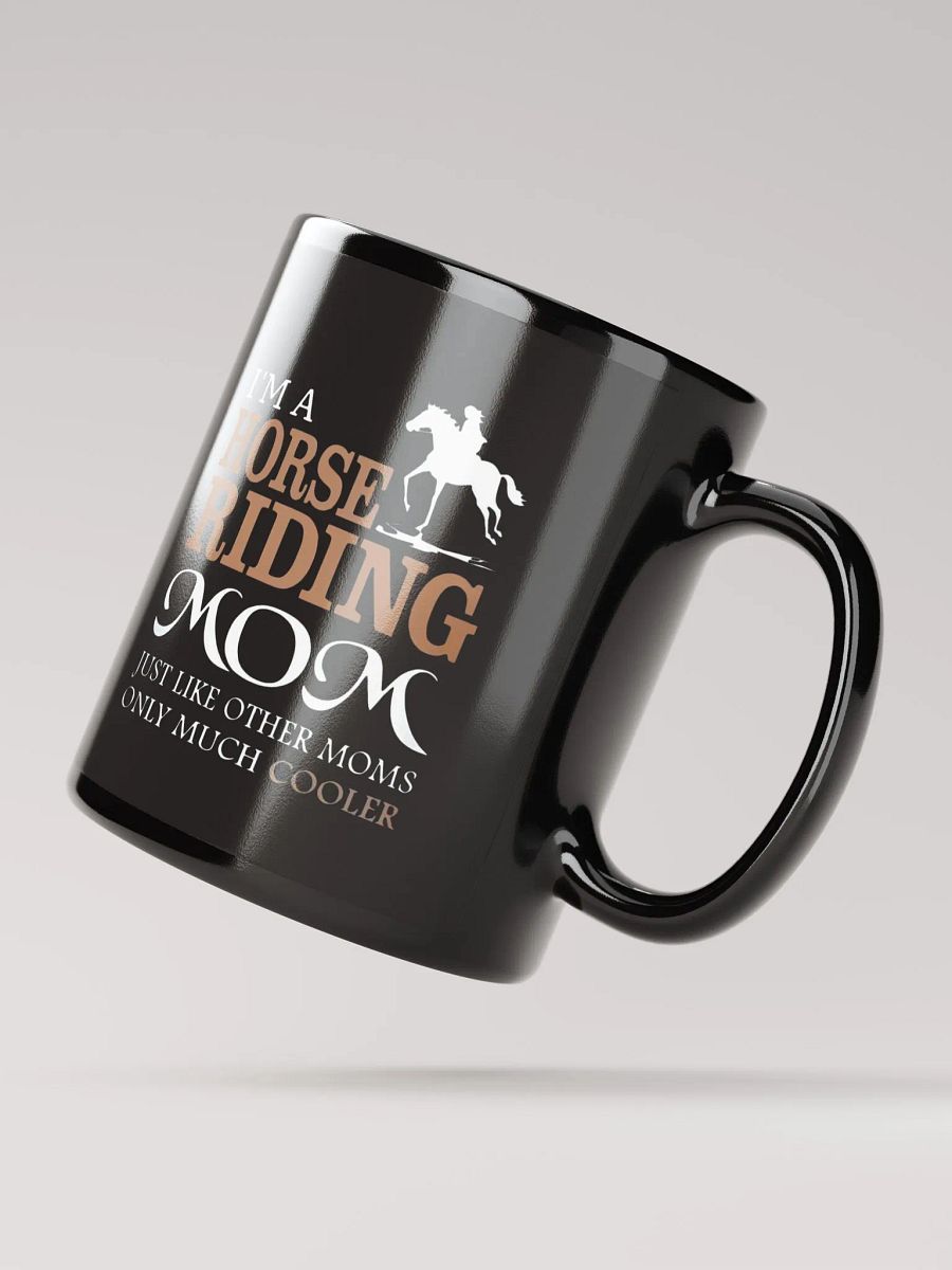 Horse Riding Mom - Glossy Mug product image (4)