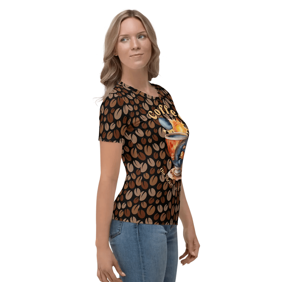 Coffee the Rocket Fuel of the Universe T-shirt product image (4)