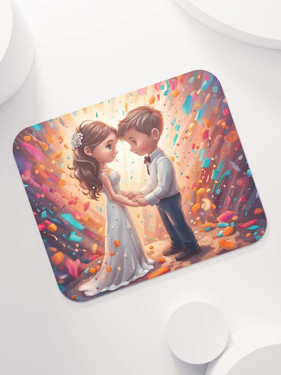 Cute Couple Mouse Pad product image (7)