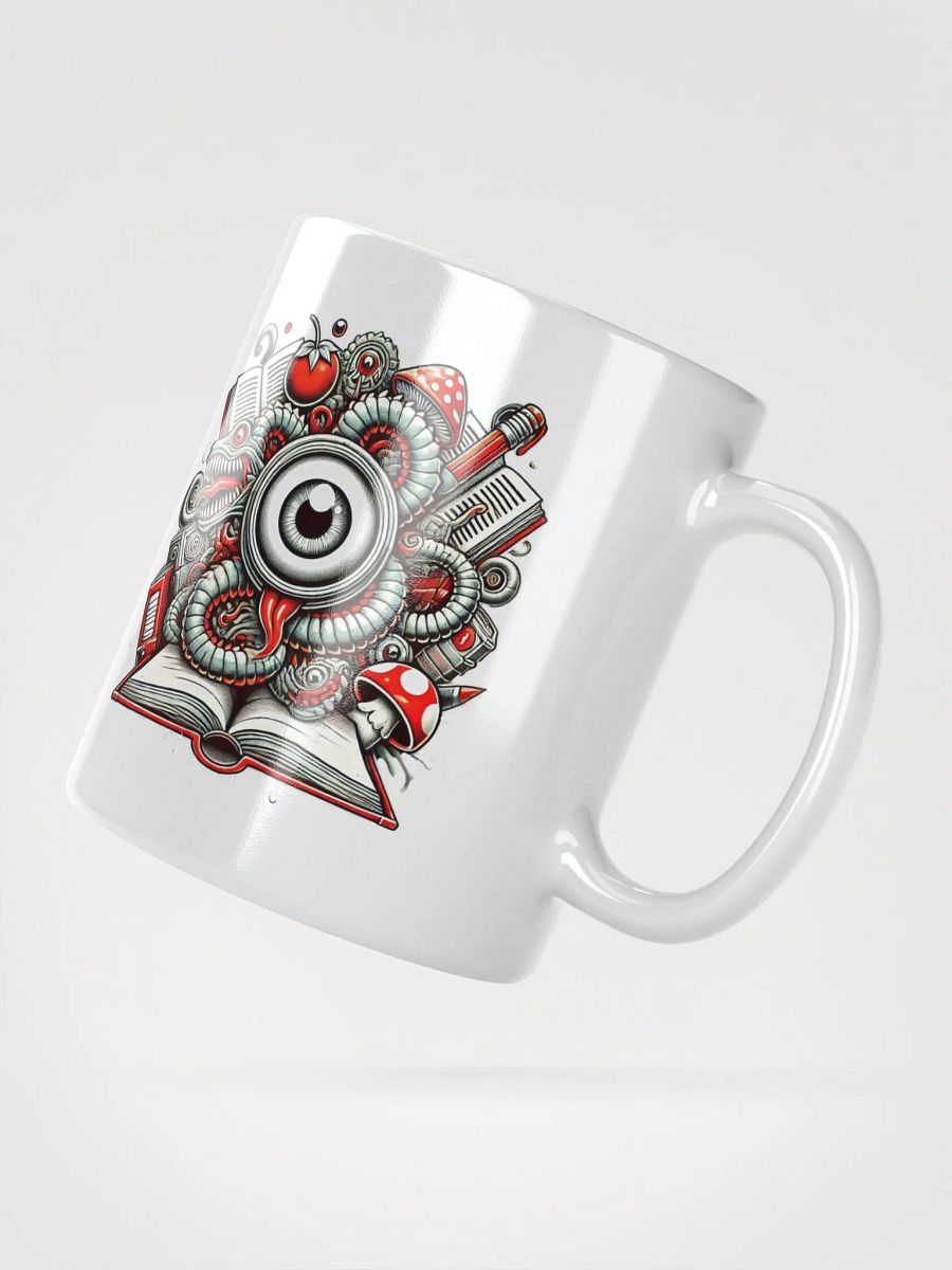 Surreal Eye and Tentacle Art Ceramic Mug product image (4)