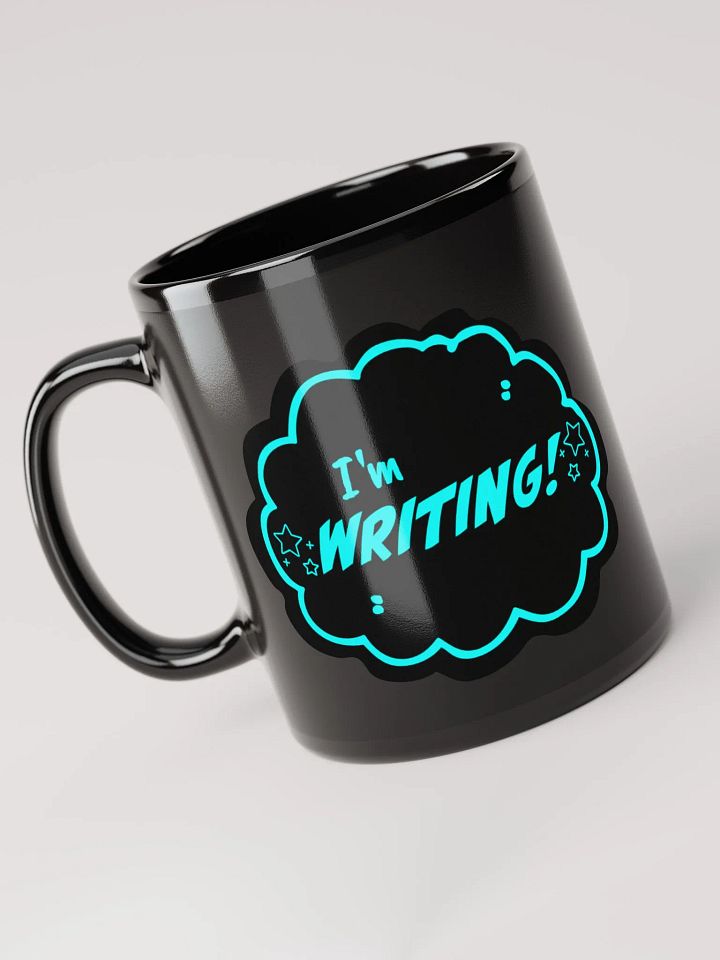 I'm WRITING Mug - Black product image (1)