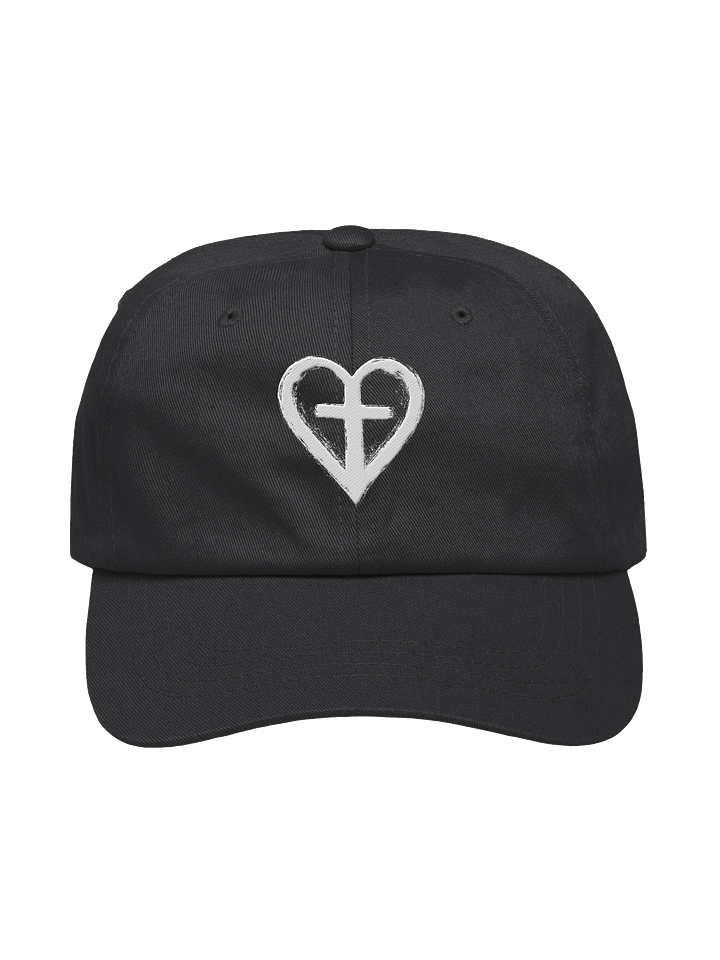 Faith Heart Relaxed Hat product image (1)