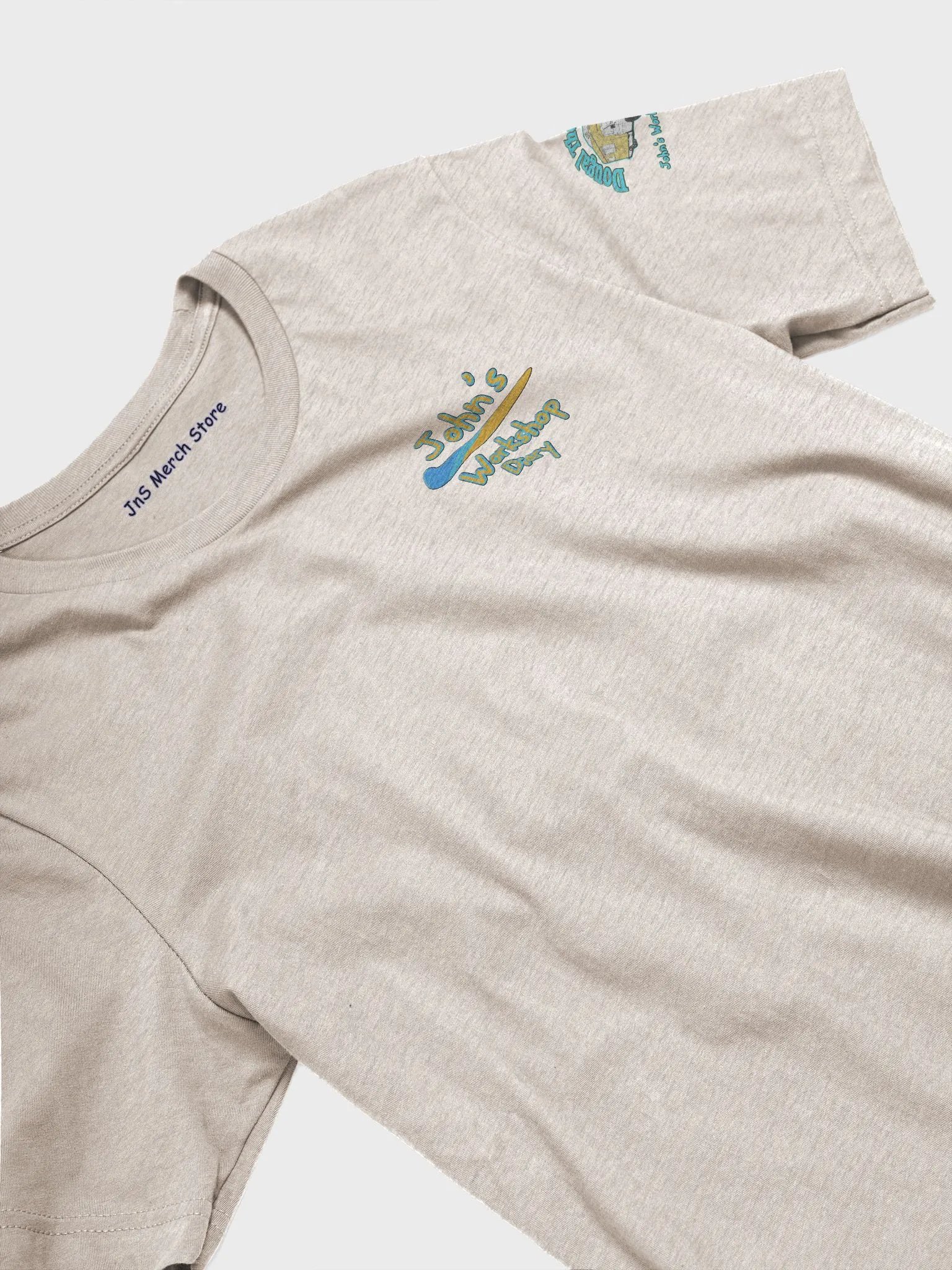 JOHN'S WORKSHOP DIARY DOUGAL THE TRANSIT 3 LOGOS T-Shirt product image (3)