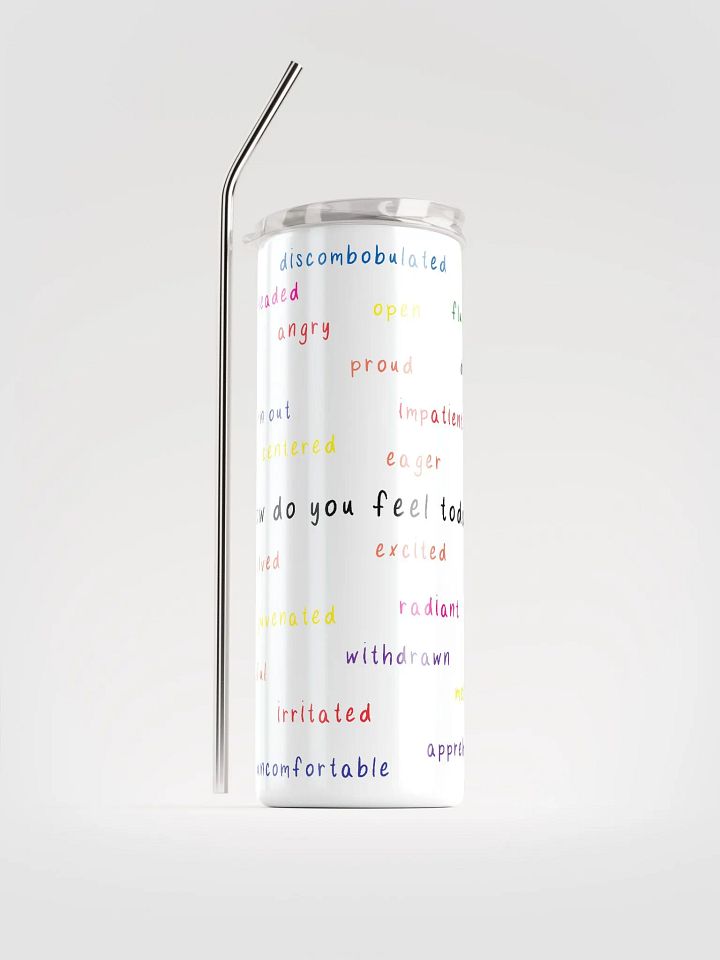 Feeling Words Tumbler product image (1)