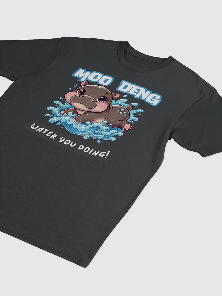 Moo Deng Hippo Splash Men's Tee product image (3)