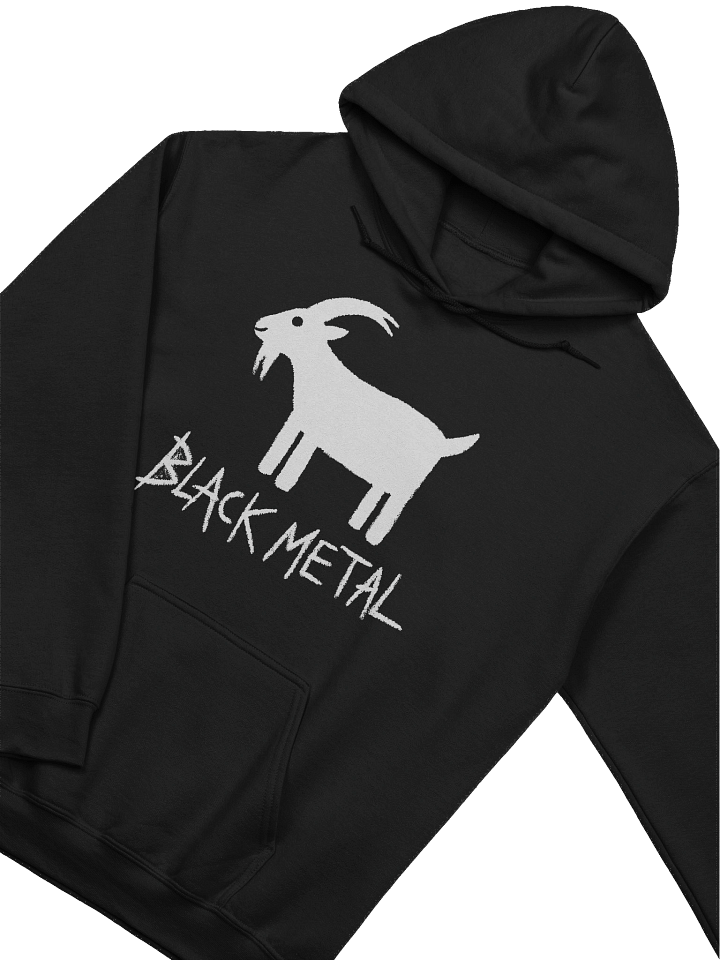 Black metal Hoodie product image (2)