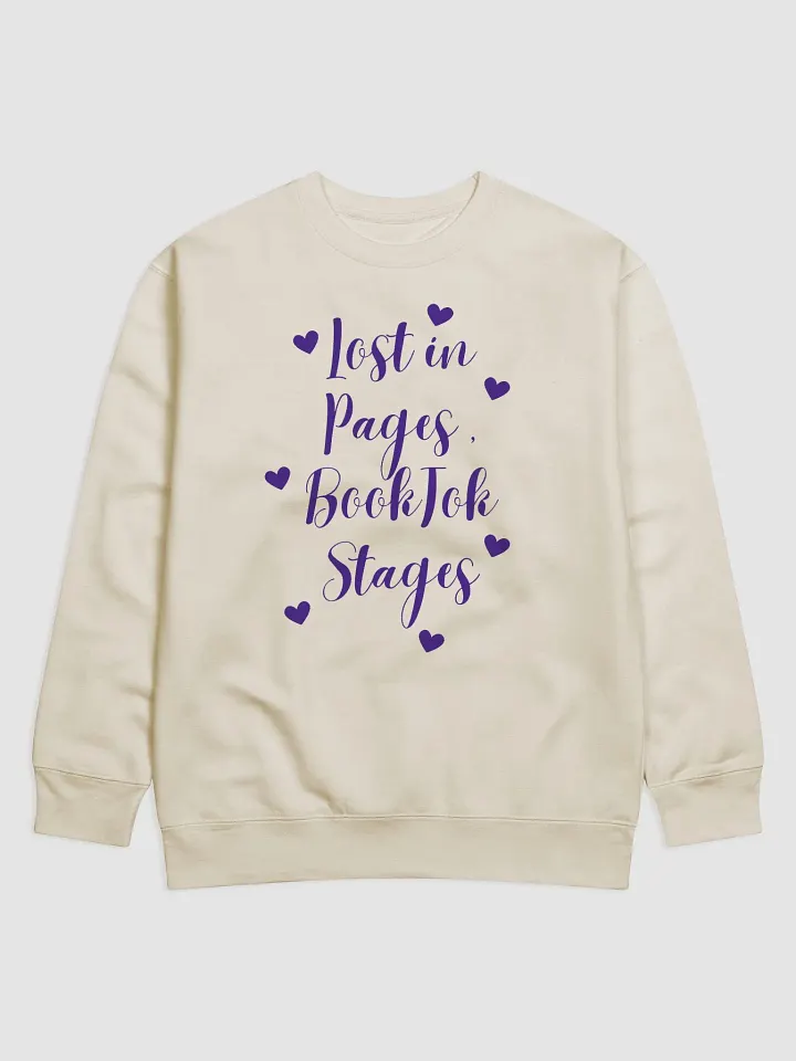 Lost in Pages, BookTok Stages Sweatshirt product image (1)