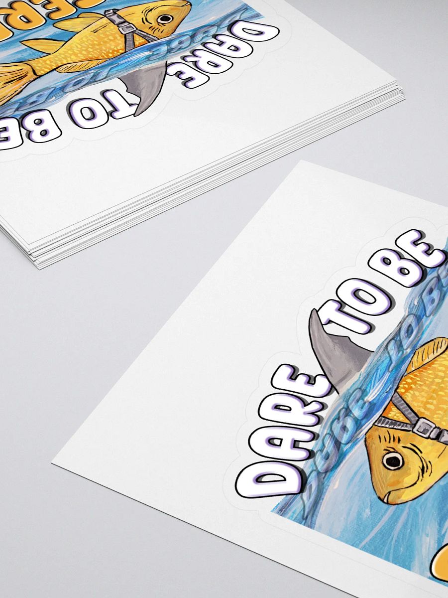 "Dare to be Different" Sticker product image (4)