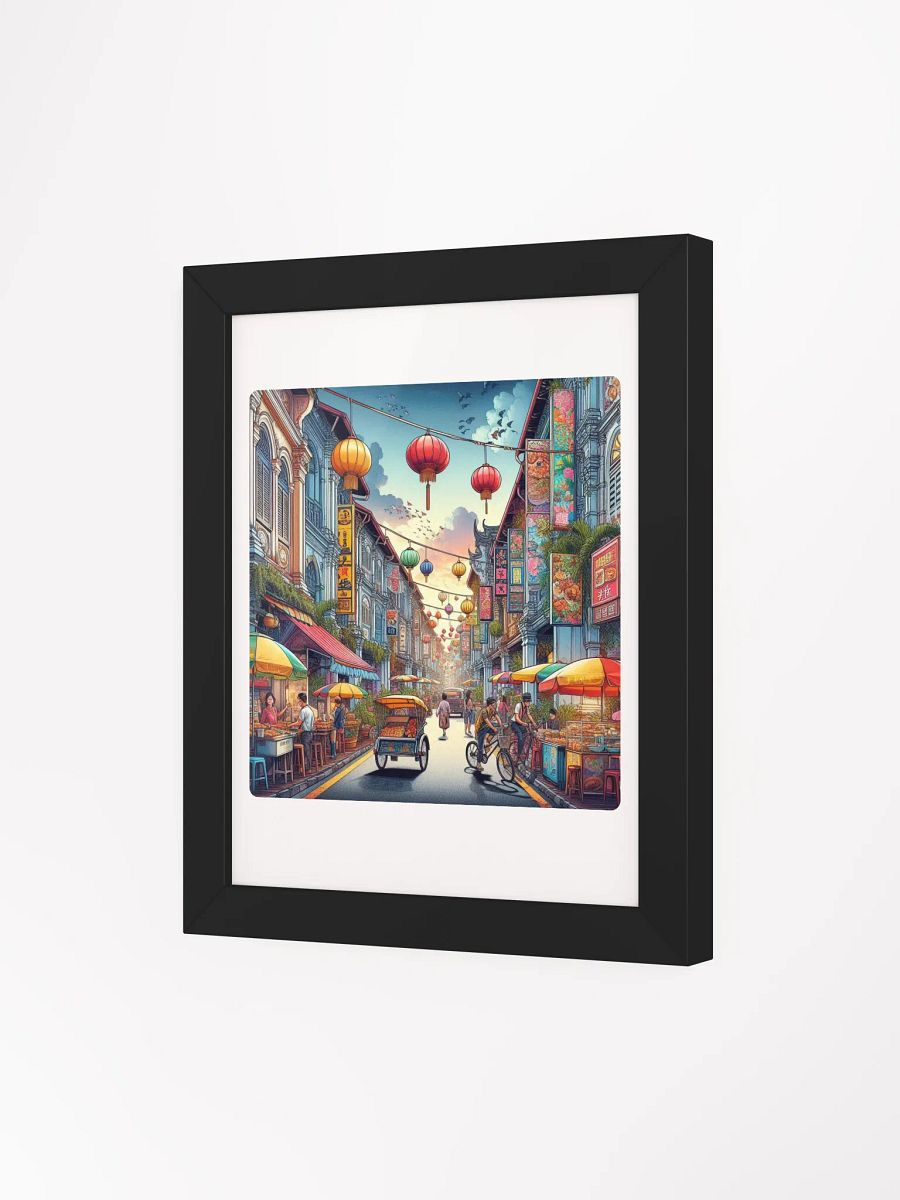 East Asian Street Festivity Poster | Ai Work penang city product image (25)