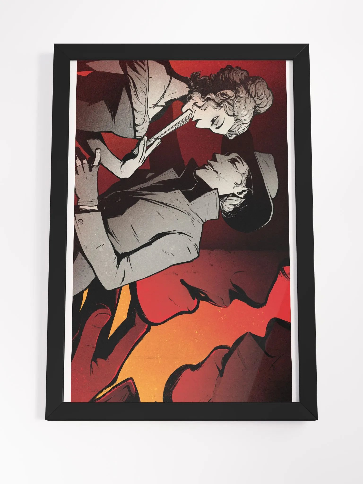 Queen of Hearts Framed Art Print product image (4)