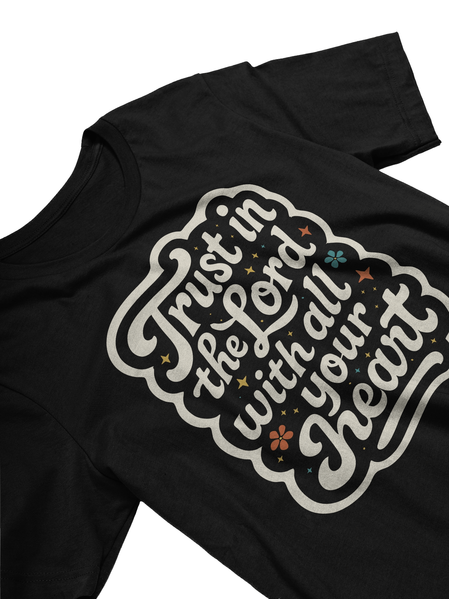 Trust in the Lord with All Your Heart Retro Christian T-Shirt product image (1)