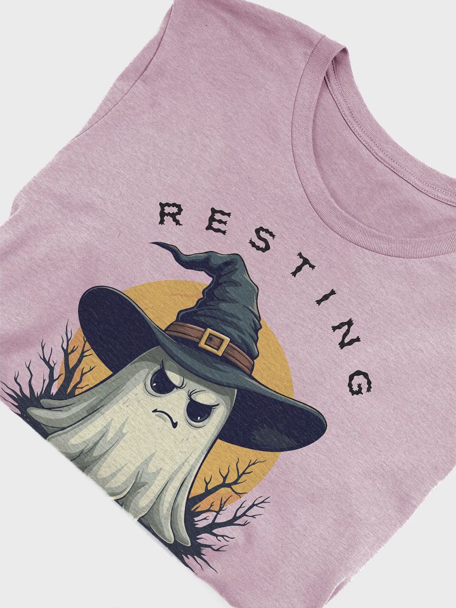 Resting Witch Face Ghost Tee product image (5)