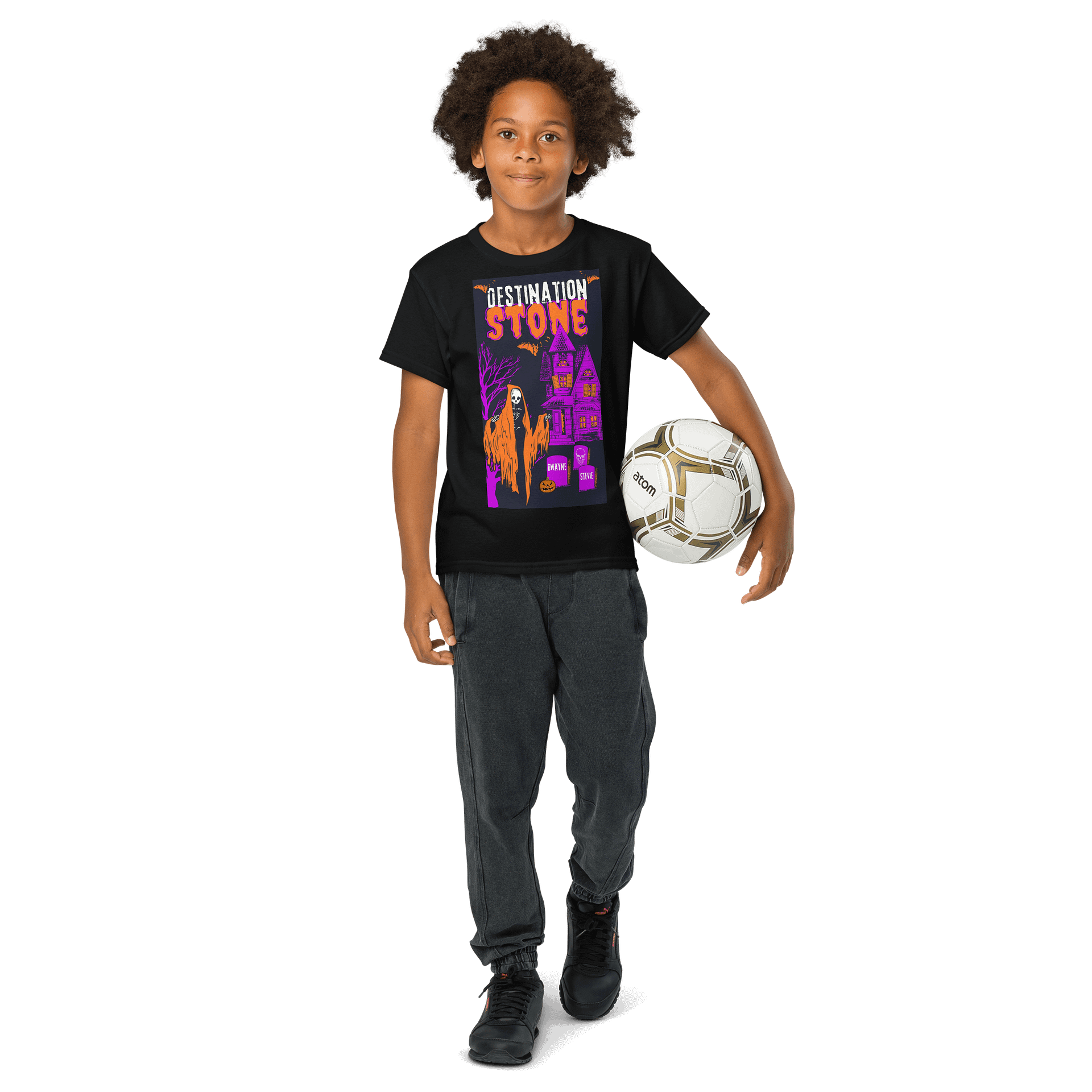 DS Halloween EXCLUSIVE Haunted House Comic Youth T-Shirt product image (8)