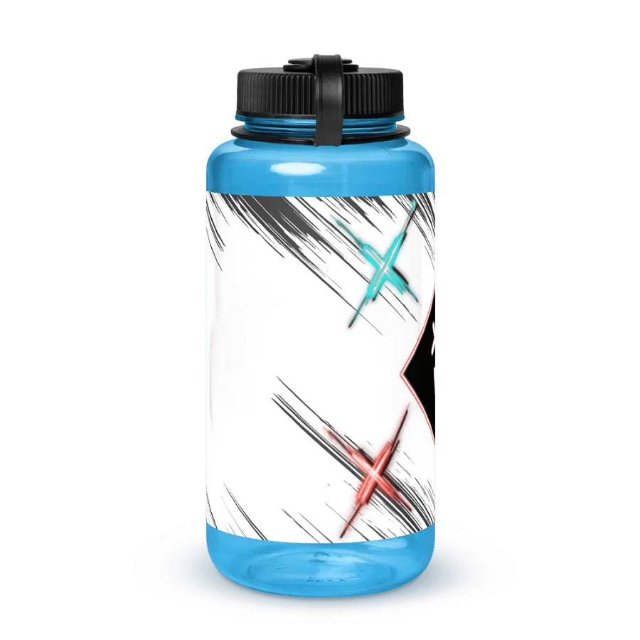 Sad box face Water Bottle! product image (13)
