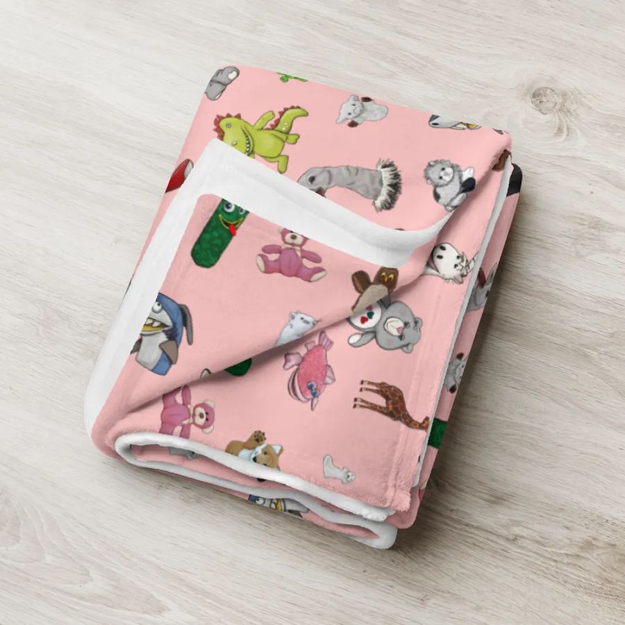 Pink KidTime StoryTime Family Blanket product image (6)