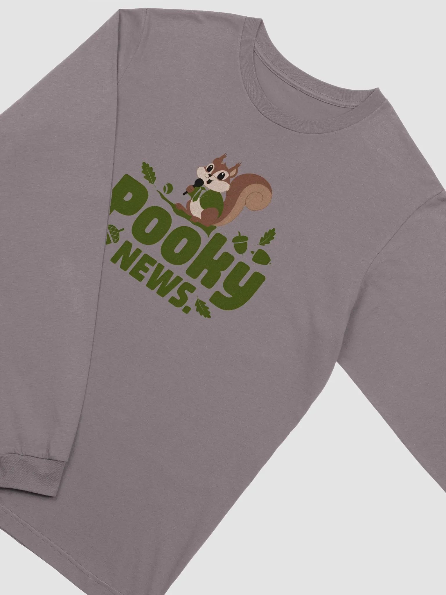 Pooky News Squirrel Long Sleeve Tee product image (3)