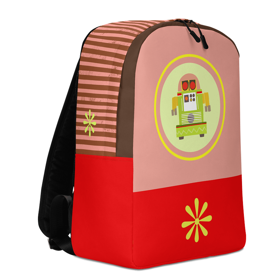 Roller-Egg the Robot - Mustard and Red product image (6)