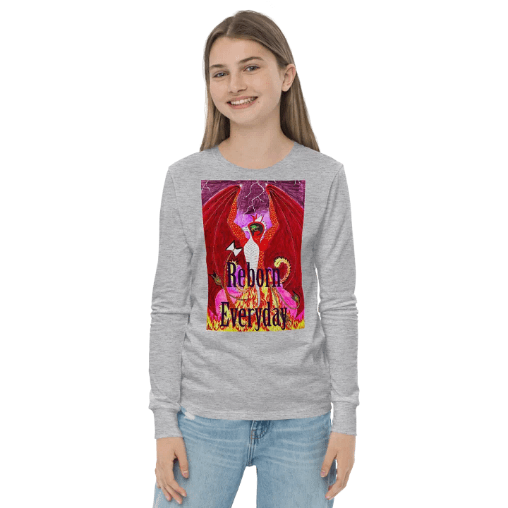 Reborn Everyday Dragon Youth Long Sleeve Tee product image (21)