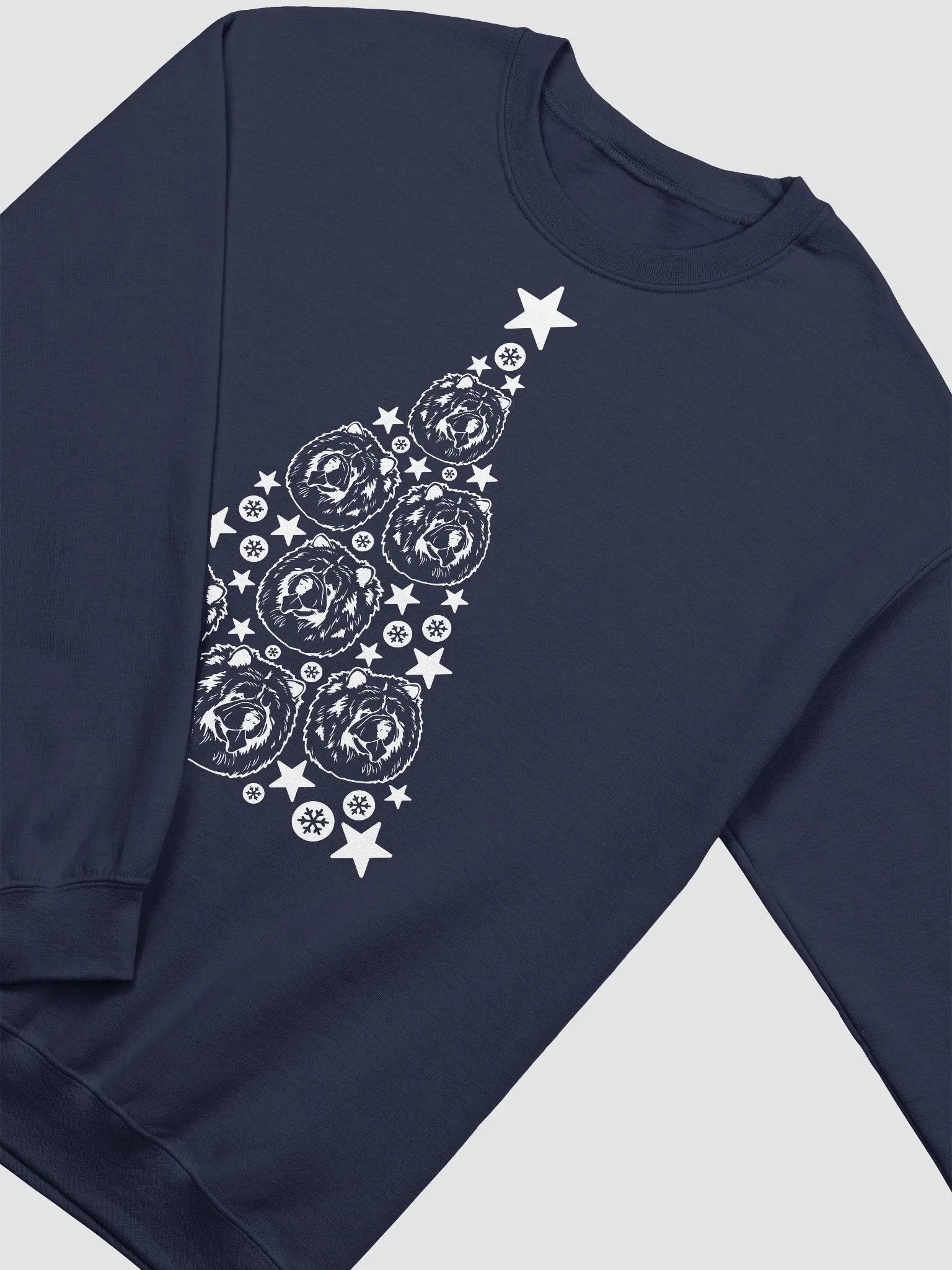 Chow Chow Christmas Tree Sweatshirt Design for Chow Chow Paw-rents product image (19)