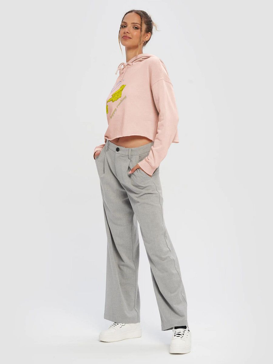 Happy Ending - Ladies' Crop Top Hoodie product image (30)