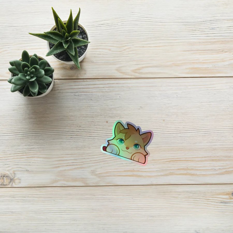 Paniku Peek Holographic Sticker product image (10)