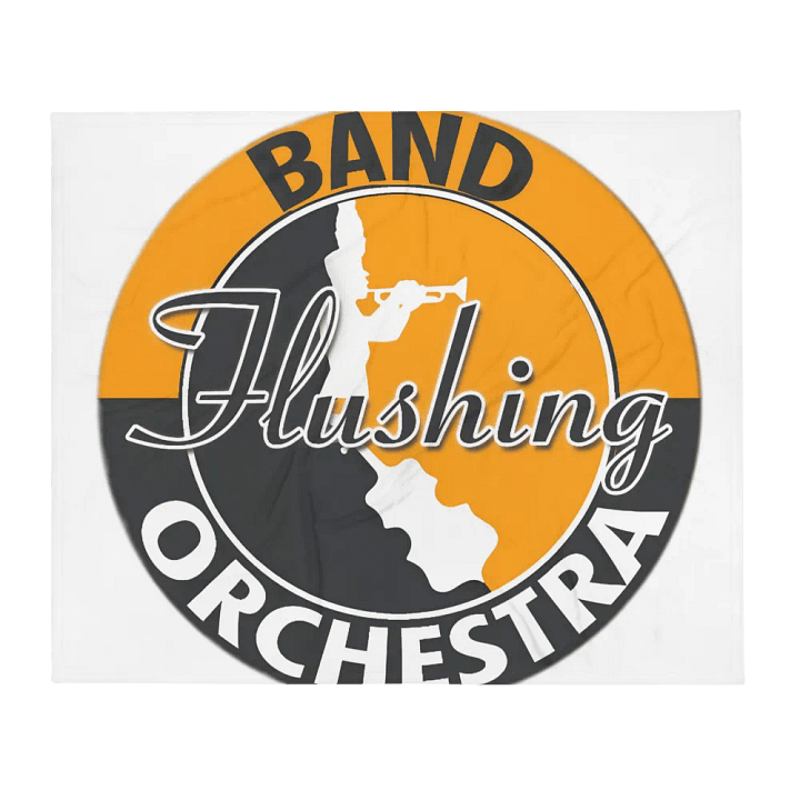 Flushing Band & Orchestra Throw Blanket product image (1)