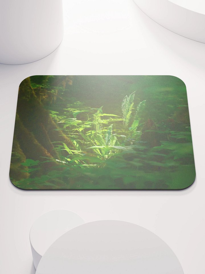 A little shot of sunshine in the wood's Serenity Mouse Pad product image (1)