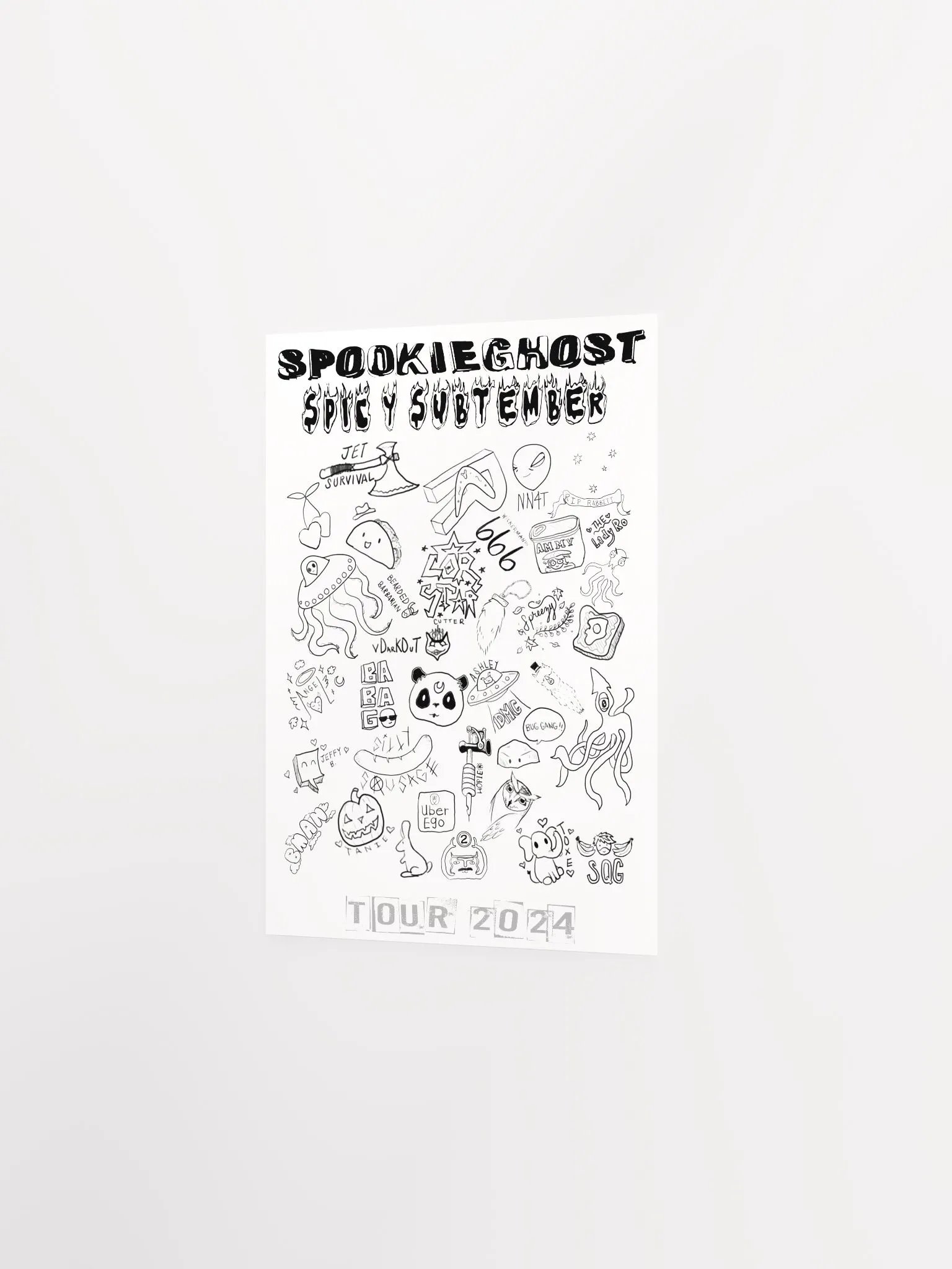 spo0kieghost SPICY SUBTEMBER POSTER product image (23)