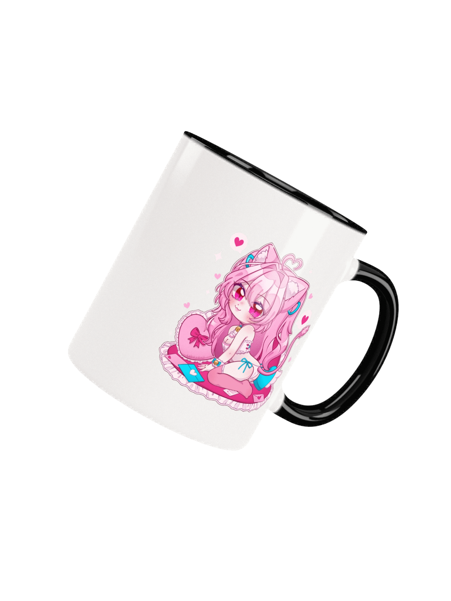 Chibi Playful Kitty Ceramic Mug product image (12)