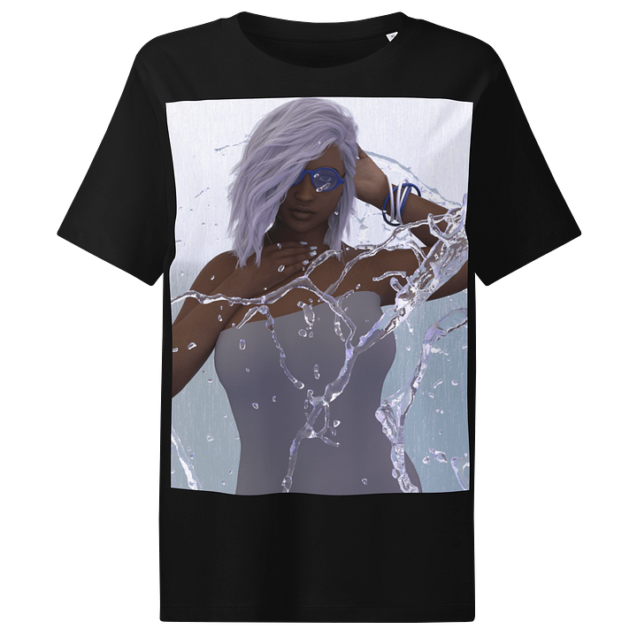 Aqua Dream Ribbed T-Shirt product image (1)