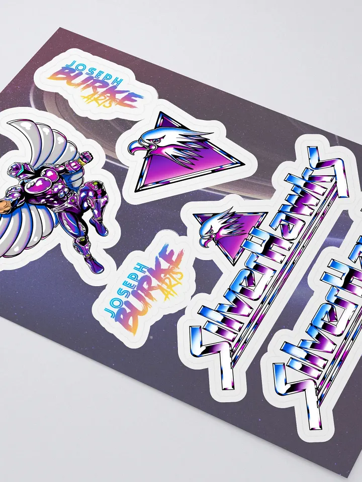 SilverHawks Retro Tribute Sticker Sheet product image (2)