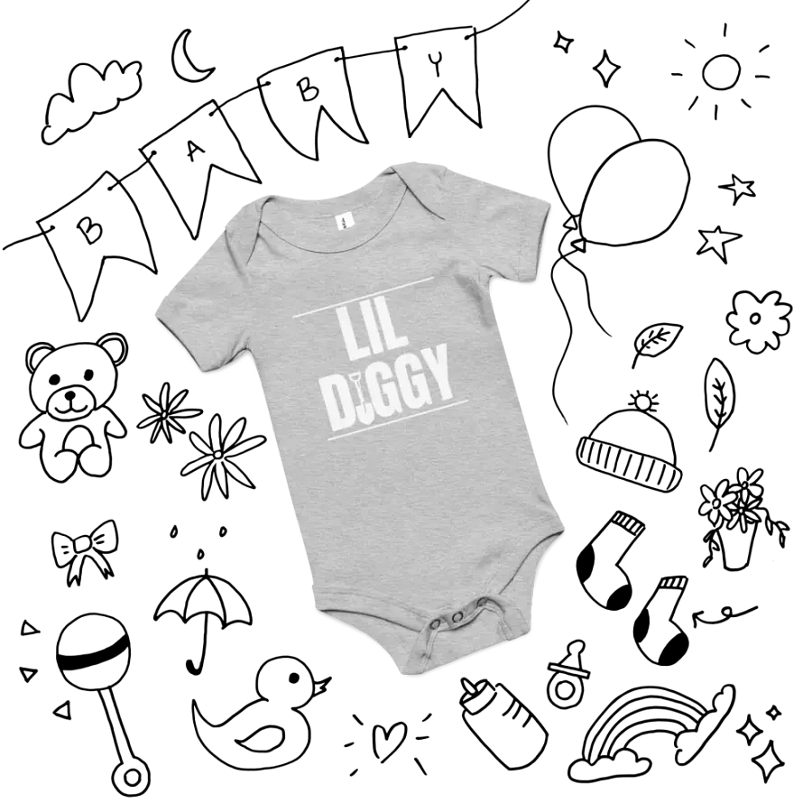 White Logo Onesie product image (8)