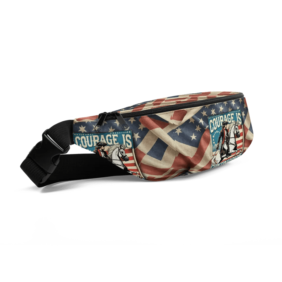 Patriotic Courage All-Over Fanny Pack product image (7)