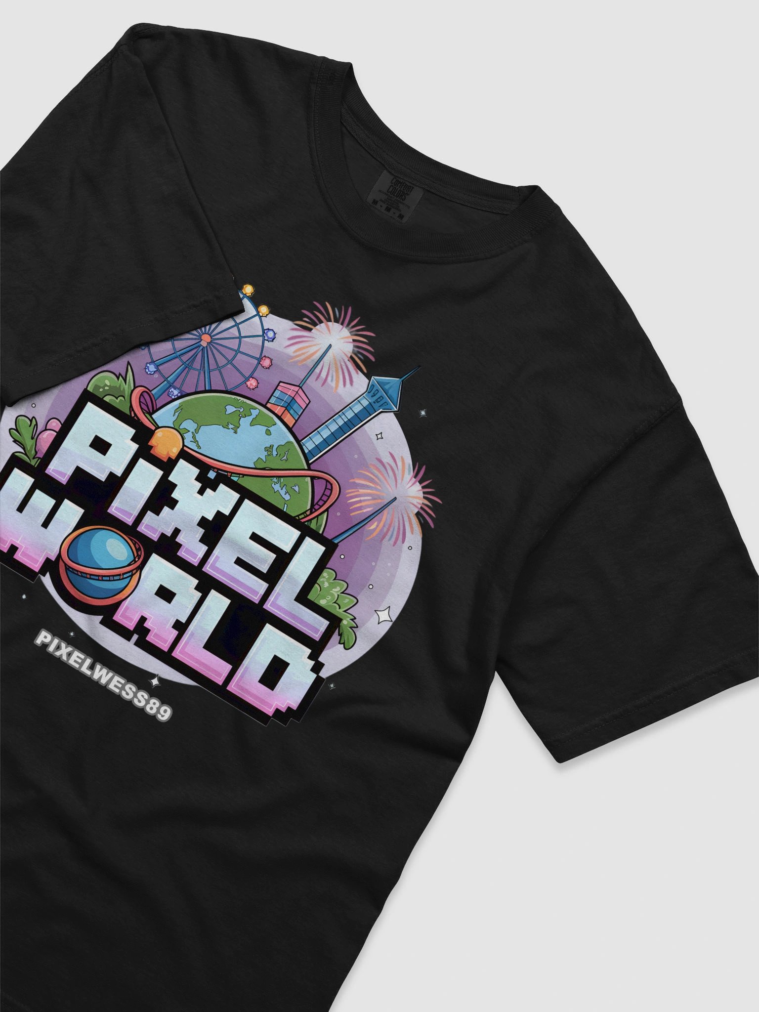 Pixel World - Comfort T-Shirt product image (45)