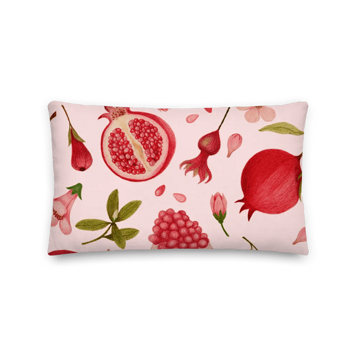Pomegranate Premium Pillow product image (1)