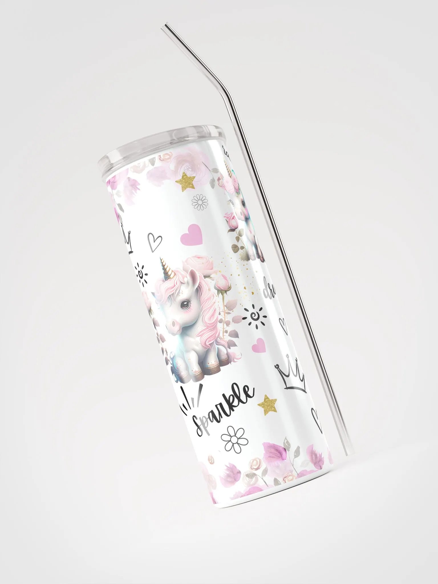 Magical Unicorn Bliss Tumbler: Sip with Enchantment! product image (9)