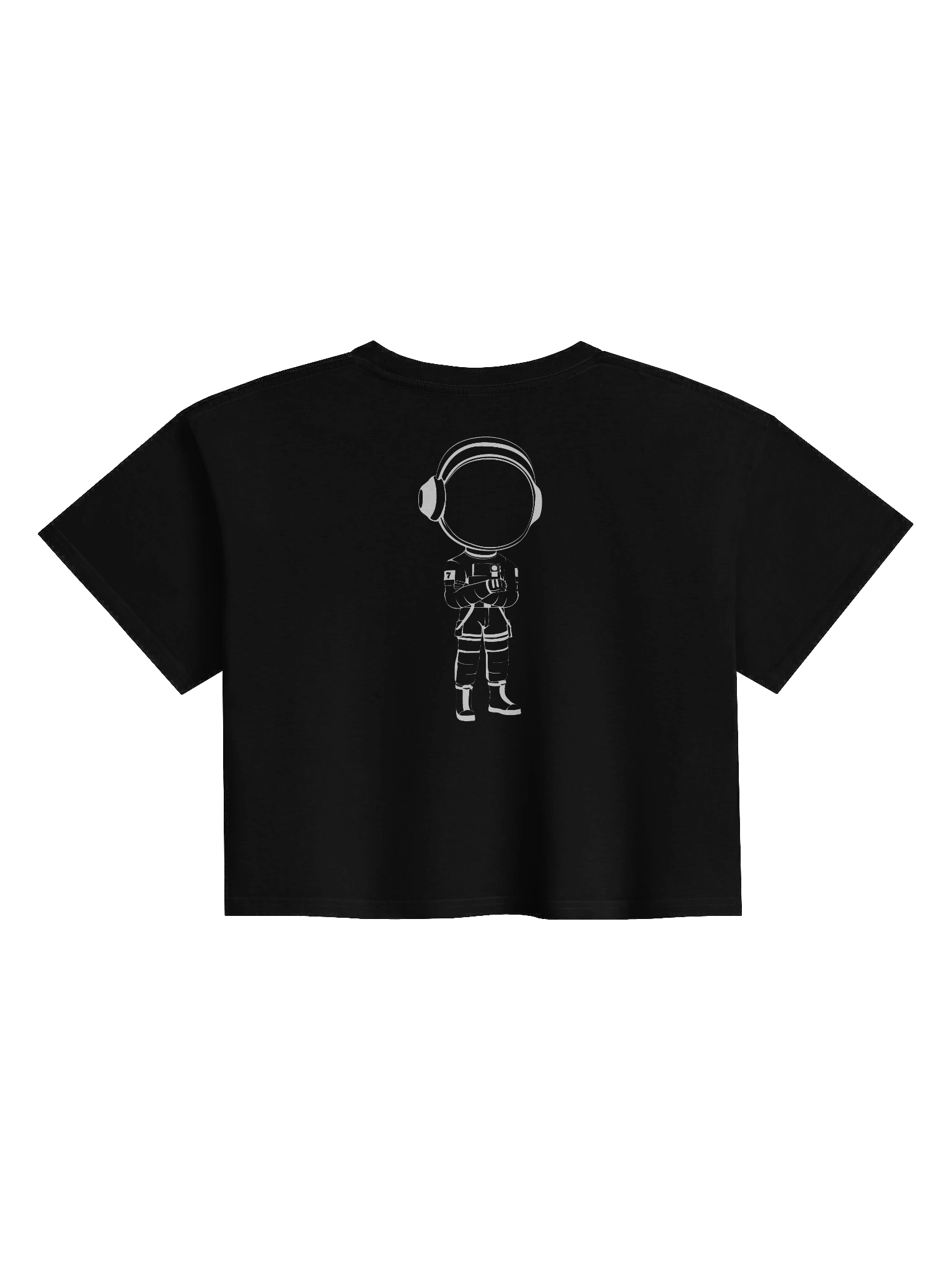 MARS Woman's Cropped Tee Shirt in 3 colors product image (5)