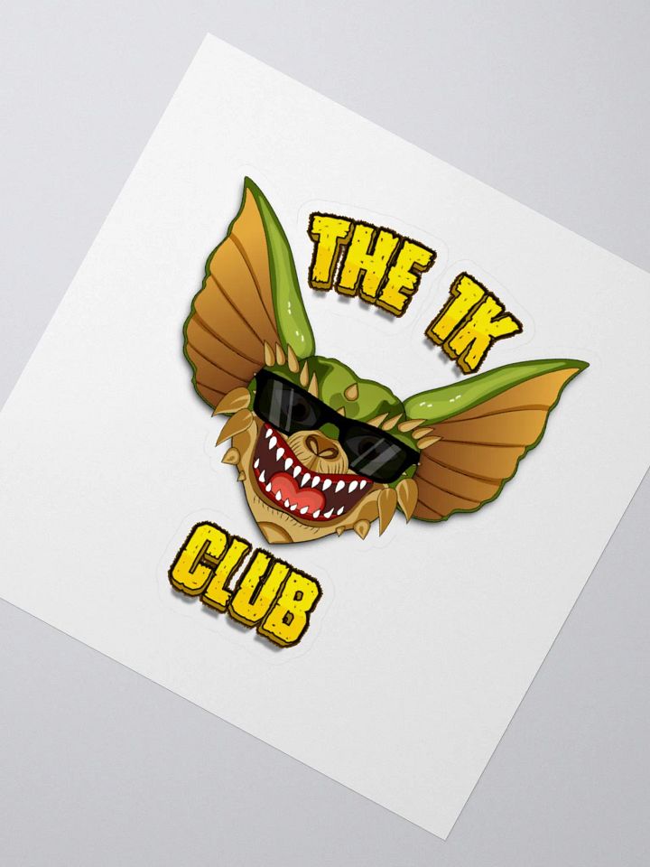 1k club limited edition sticker product image (4)