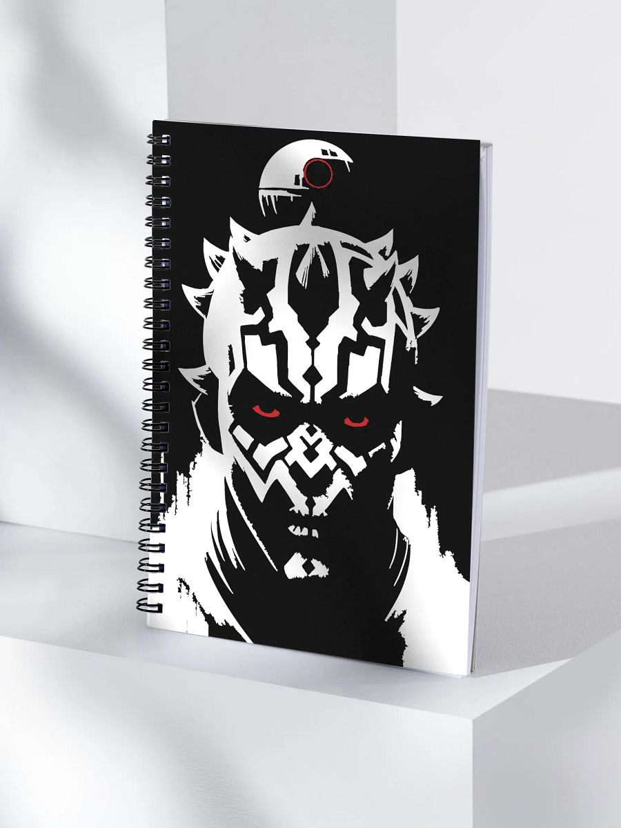 Edgy Darth Maul Spiral Notebook product image (4)