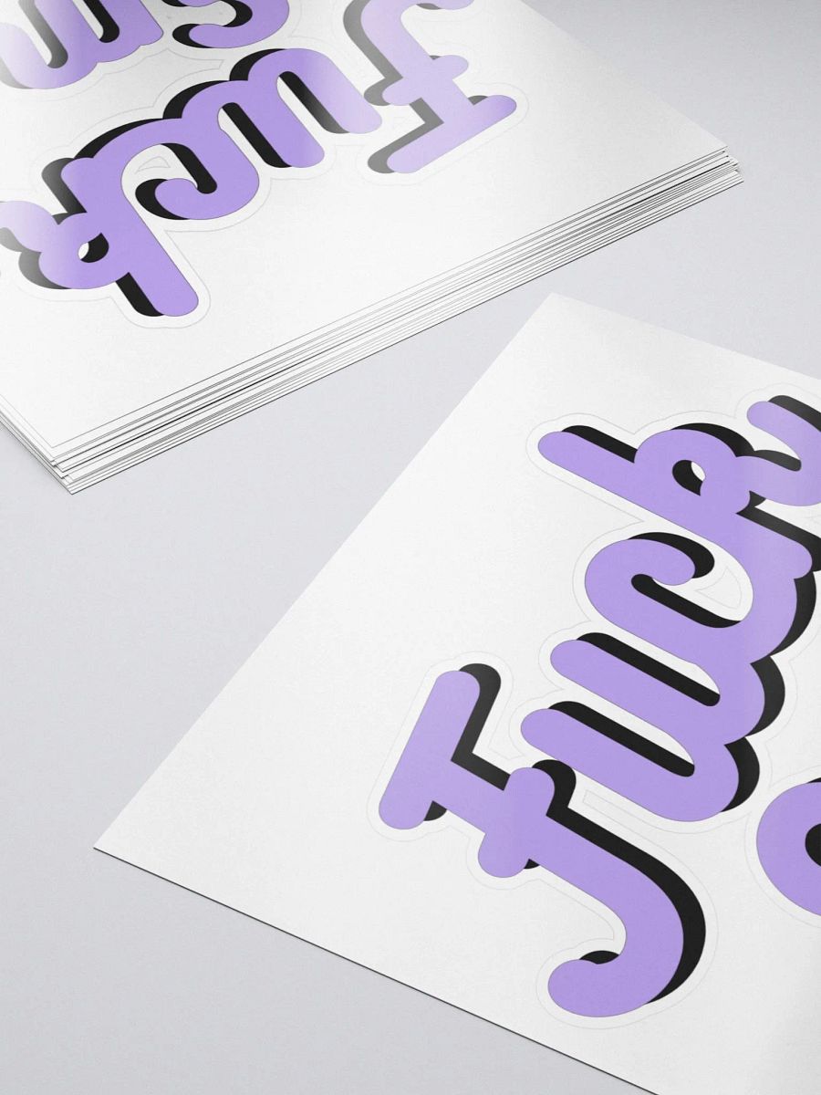 F em! Sticker product image (5)