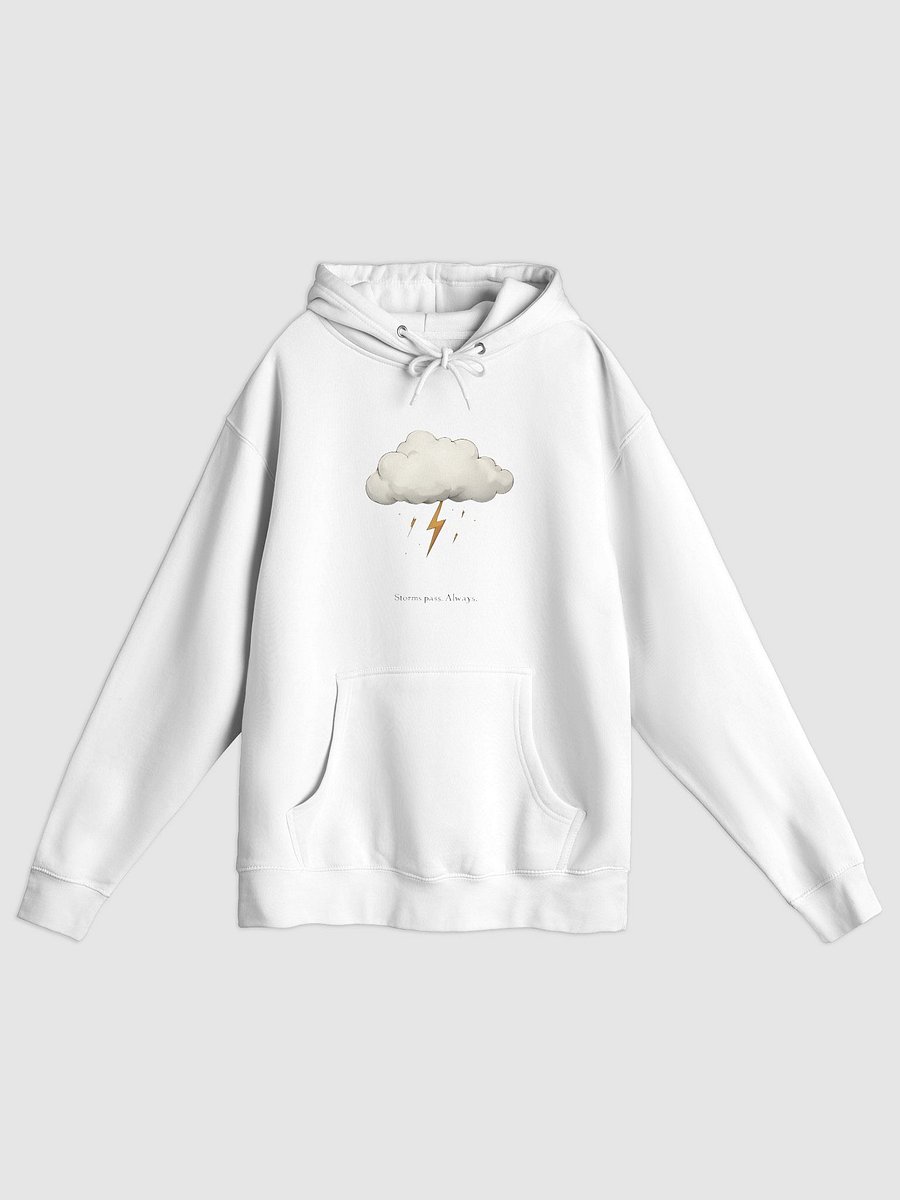 Storms Pass. Always – Minimalist Hoodie product image (2)