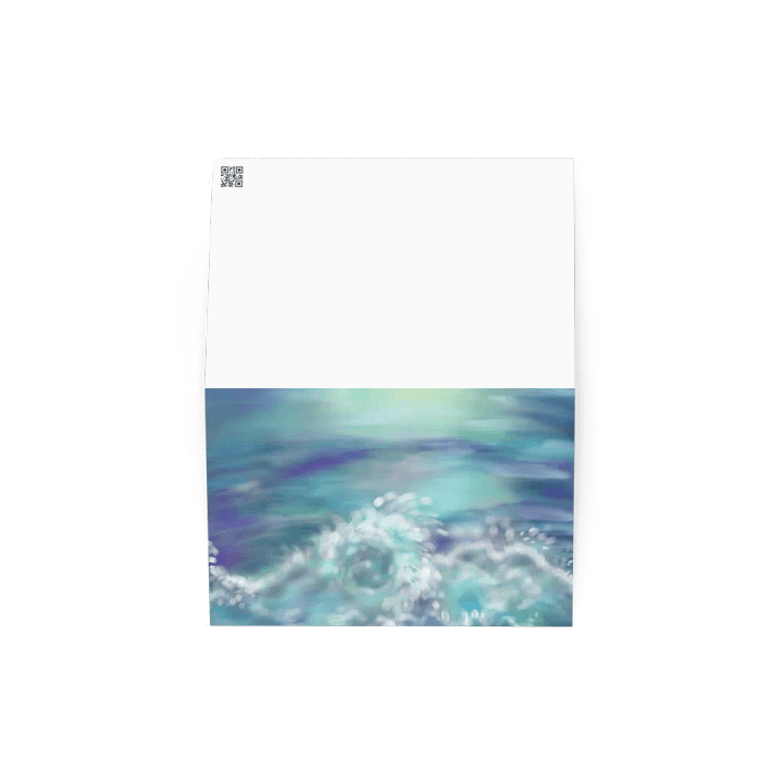 Ocean Wave Card product image (1)