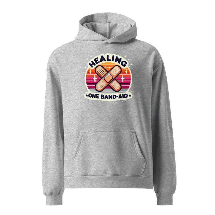 Healing One Band-Aid Unisex Hoodie product image (4)