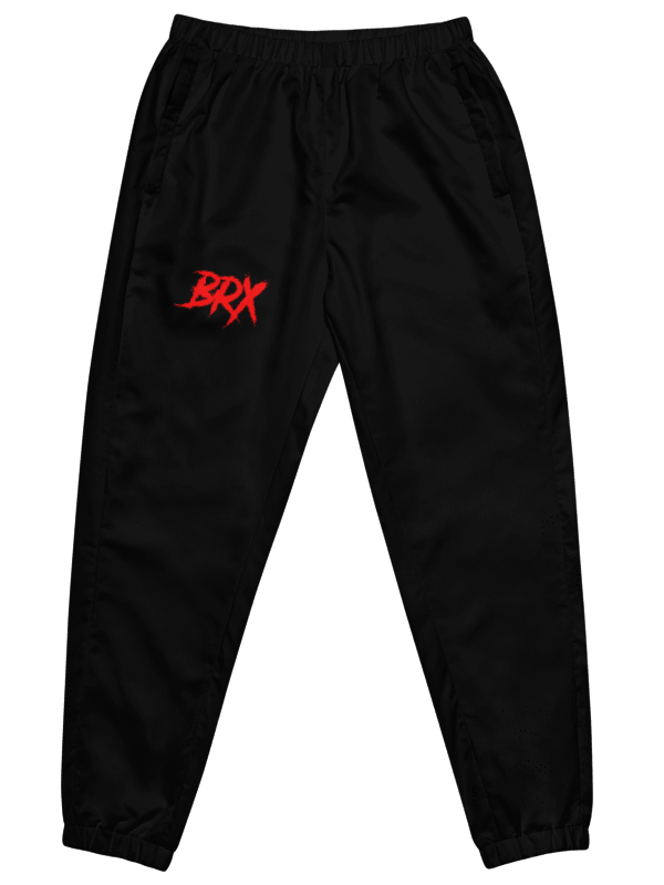"BRX" TRACK PANTS (BLK) product image (1)