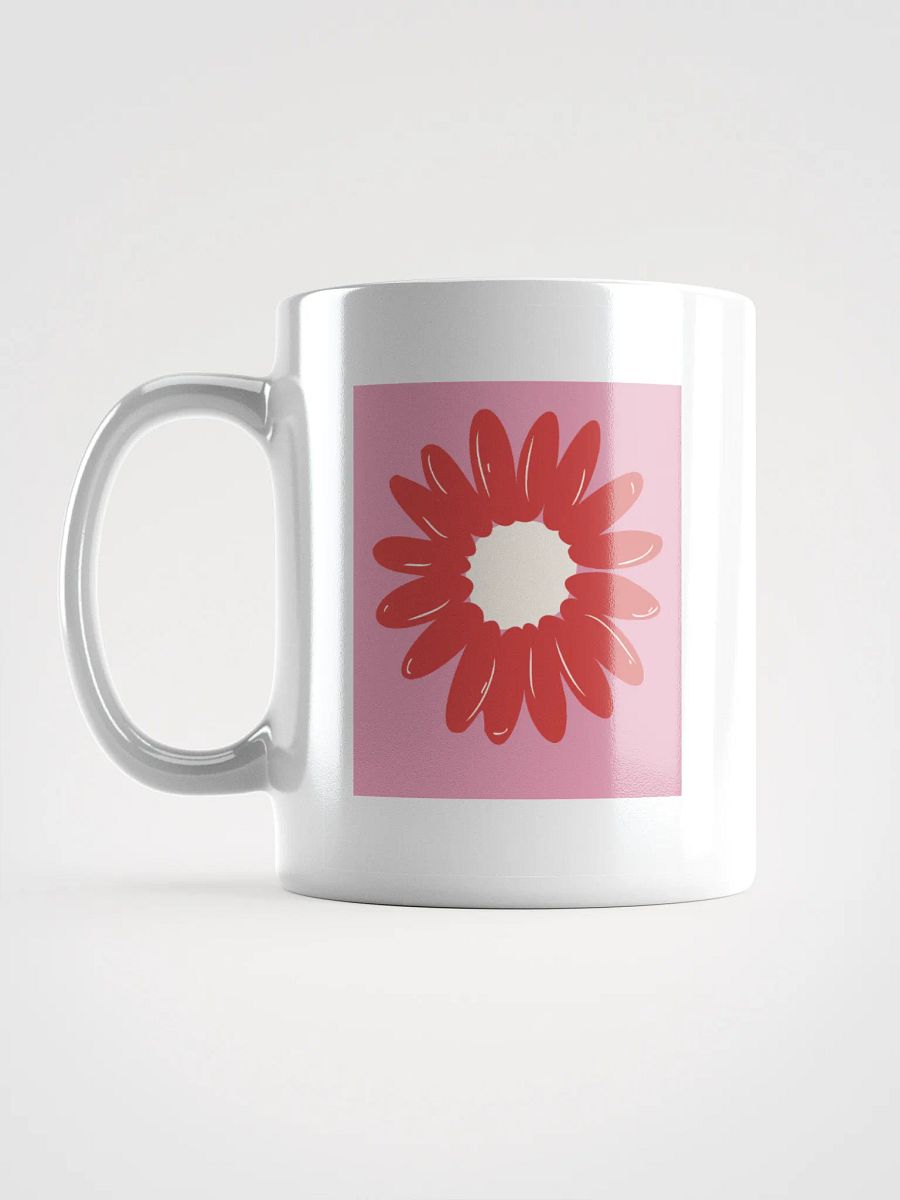 Red and Pink Flower Mug product image (12)
