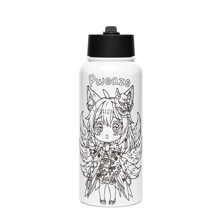 Ornate Elegance Stainless Steel Water Bottle product image (1)